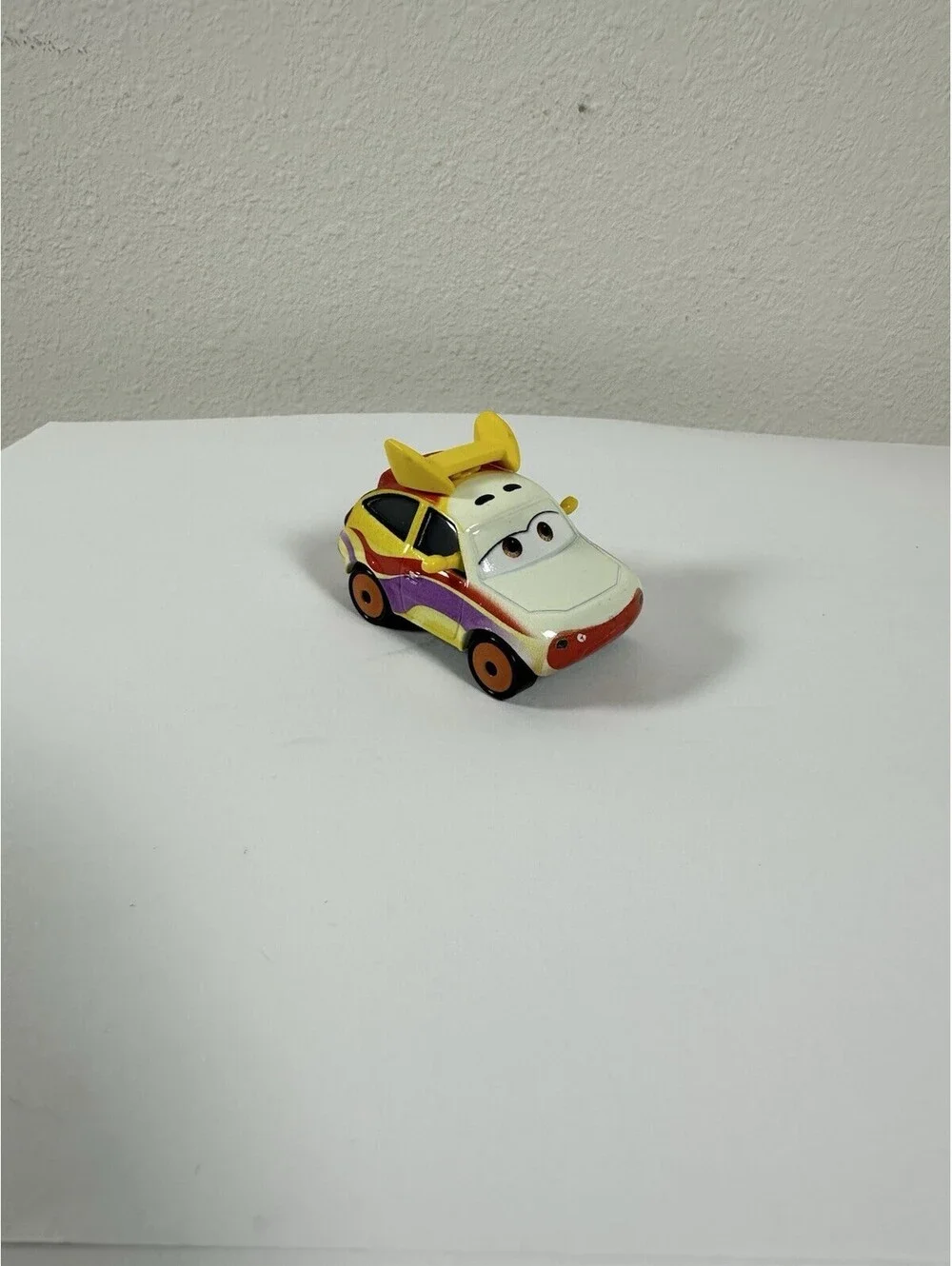 DISNEY PIXAR CARS MINI RACERS CLOWN CAR HATCHBACK ROADETTE MARKER 2023 #13